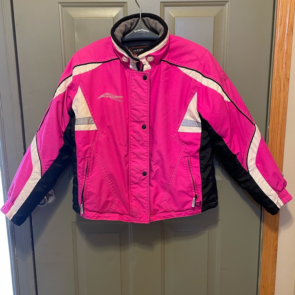 Choko pink snowmobile Jacket